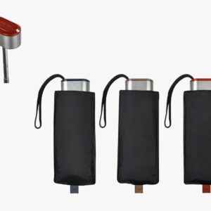 PARAGUAS HOMBRE PLEGABLE MINI PLANO