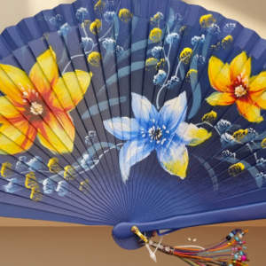 Abanicos de Madera pintados a mano, varios modelos