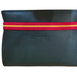 Cartera de Piel con Elástico Bandera de España