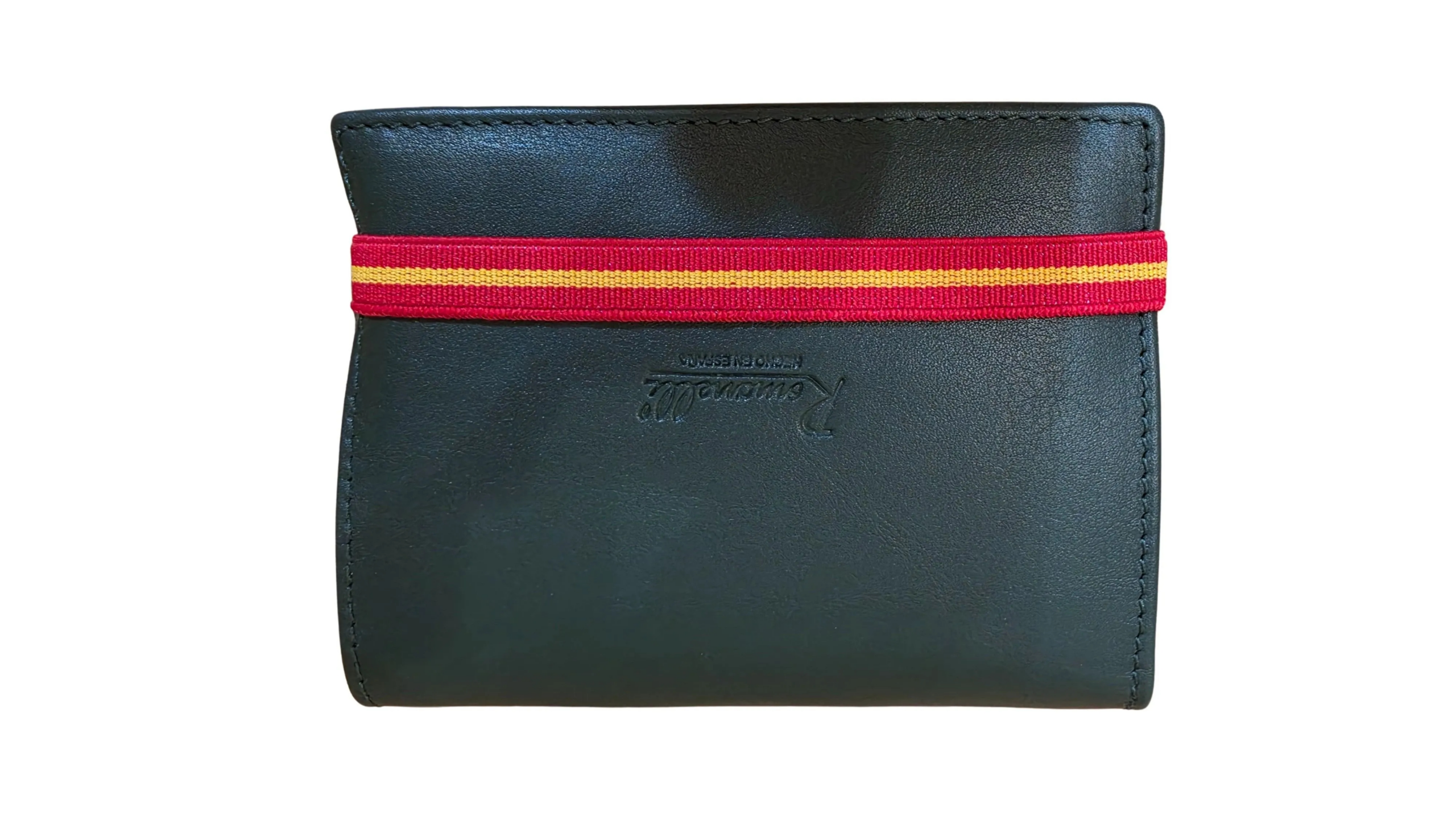 Cartera de Piel con Elástico Bandera de España
