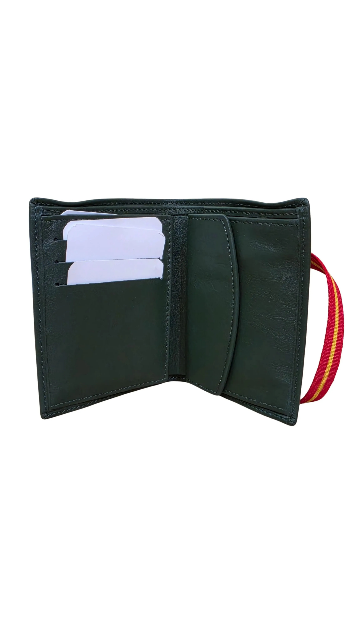 Cartera de Piel con Elástico Bandera de España - Imagen 2