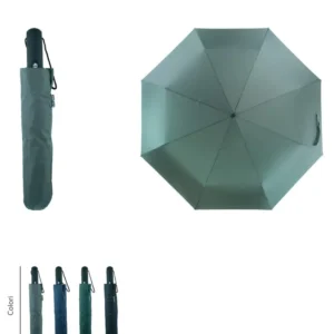Paraguas Plegable Blue Drop, Automático y Mate, 4 Colores Urbanos
