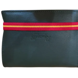Cartera de Piel con Elástico Bandera de España
