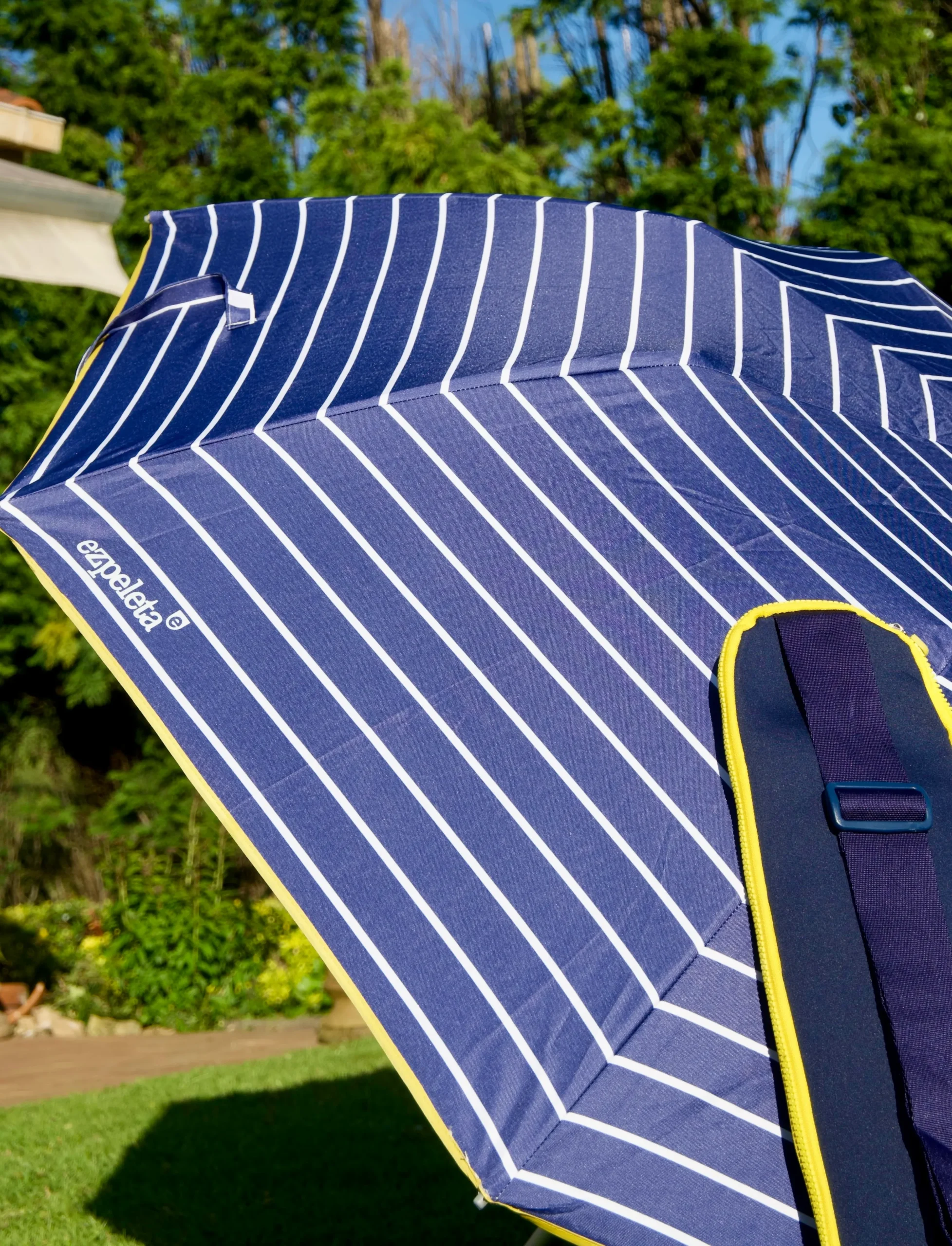 Sombrilla Plegable 170 cm, Funda de Neopreno con protección UPF 50+ - Imagen 3