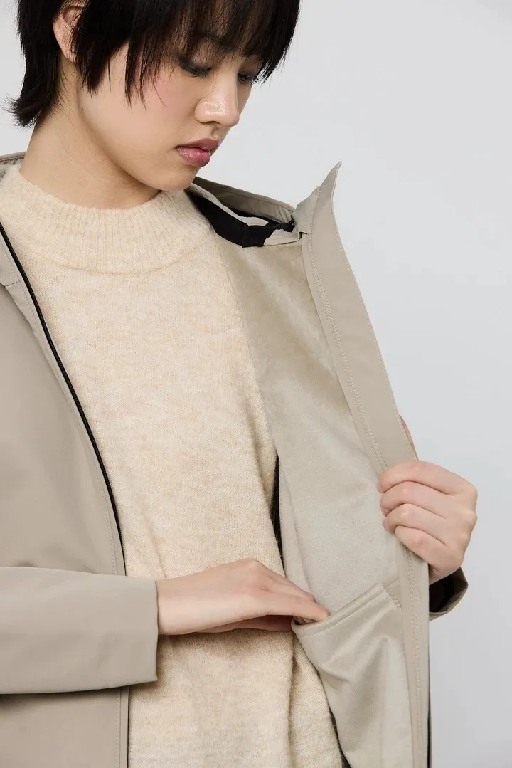 HAIL Chubasquero Impermeable TANTA Parka Térmica Mujer - Imagen 2