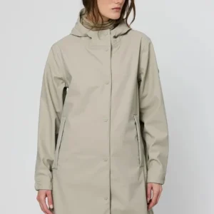 ISTAP Impermeable TANTA Parka Larga de Lluvia para Mujer