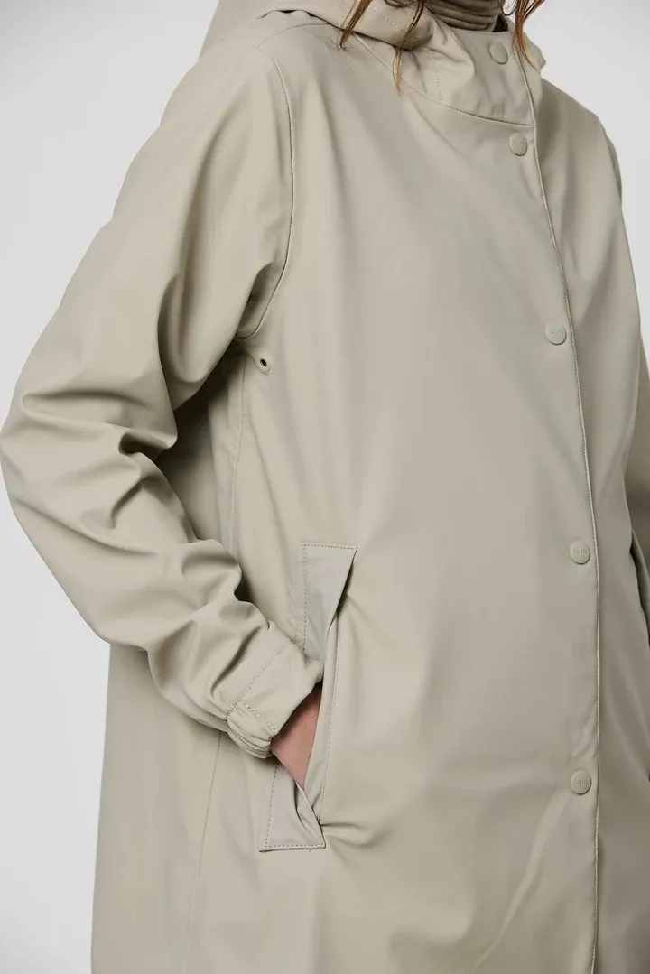 ISTAP Impermeable TANTA Parka Larga de Lluvia para Mujer - Imagen 2
