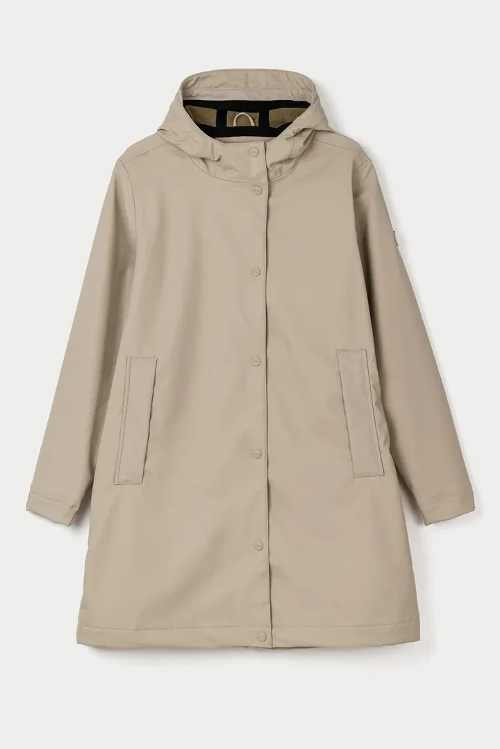 ISTAP Impermeable TANTA Parka Larga de Lluvia para Mujer - Imagen 3