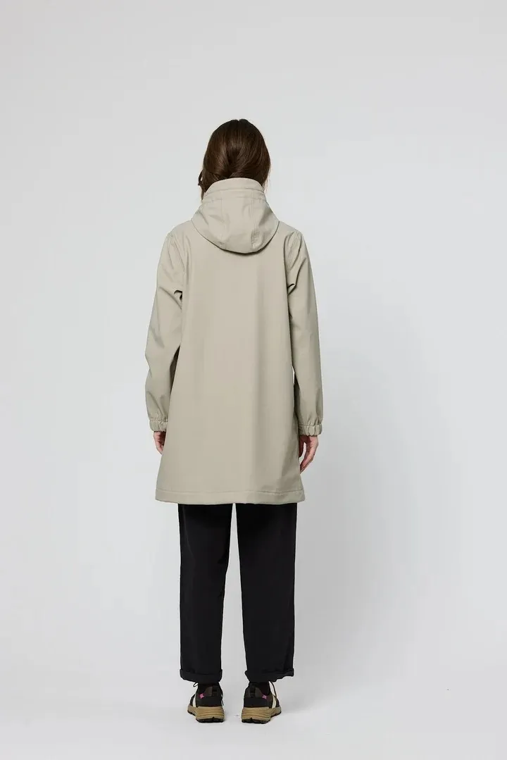 ISTAP Impermeable TANTA Parka Larga de Lluvia para Mujer - Imagen 4