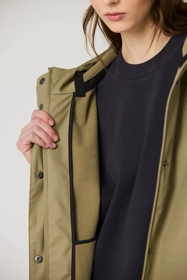 ISTAP Impermeable TANTA Parka Larga de Lluvia para Mujer - Imagen 8