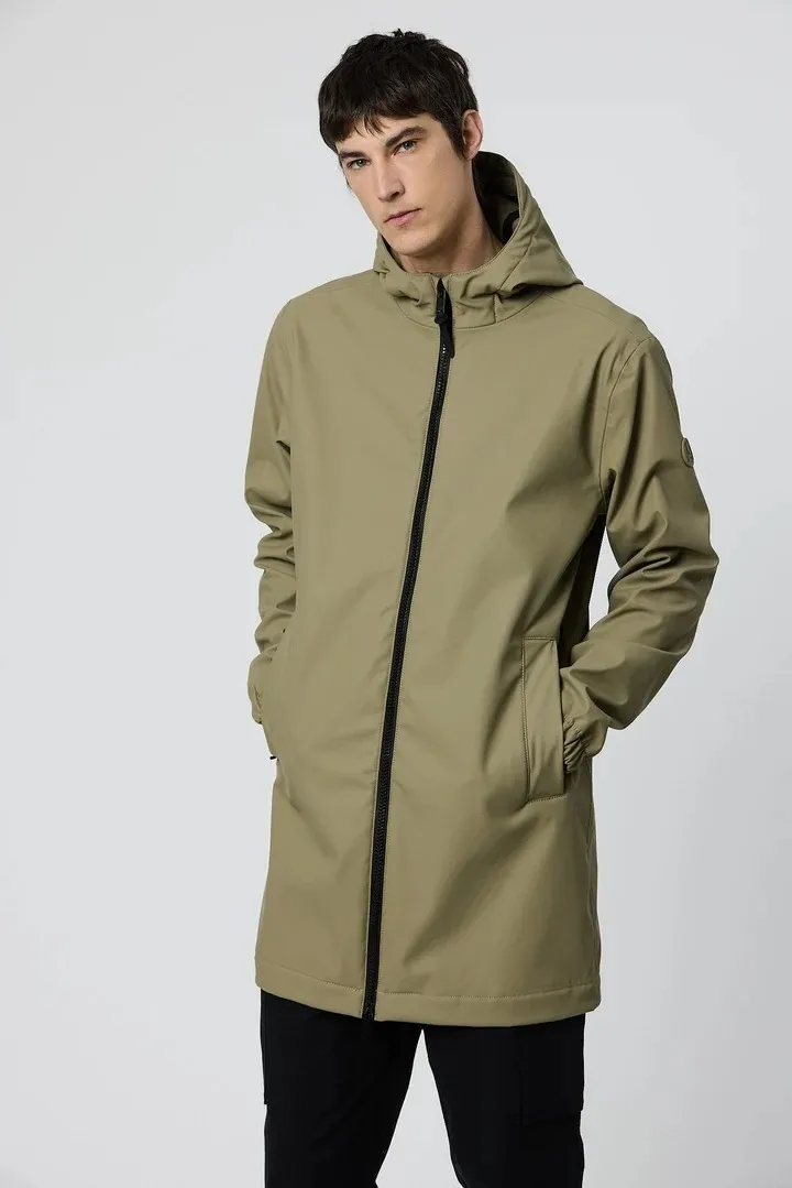 SHIMO chubasquero 100% impermeable para hombre - Parka marca TANTA - Imagen 3