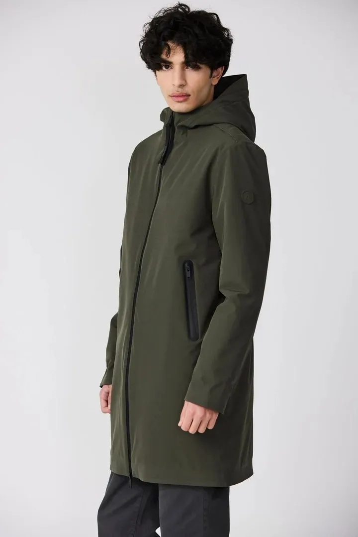 POGPUNG Parka impermeable para hombre marca TANTA