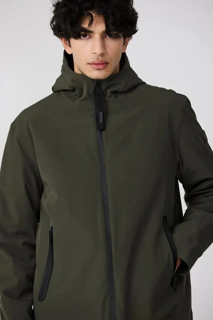 POGPUNG Parka impermeable para hombre marca TANTA - Imagen 2