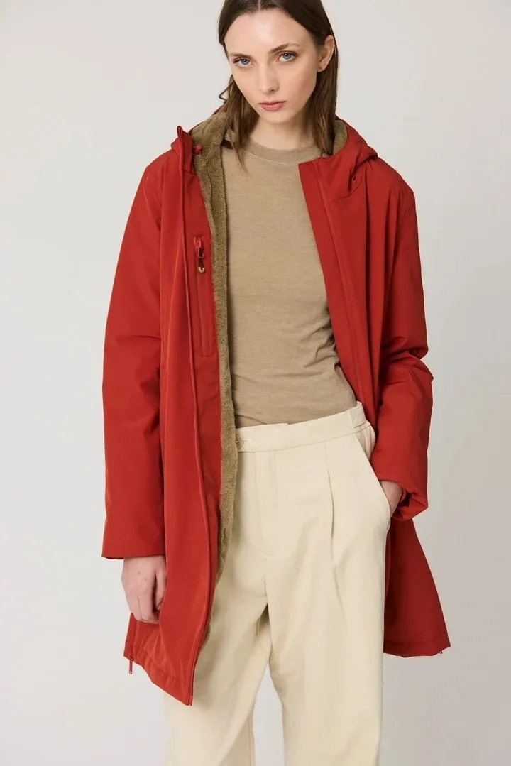 VERGLAS Chubasquero 100% impermeable para mujer marca TANTA