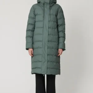 GLAZE chubasquero 100% impermeable largo para mujer